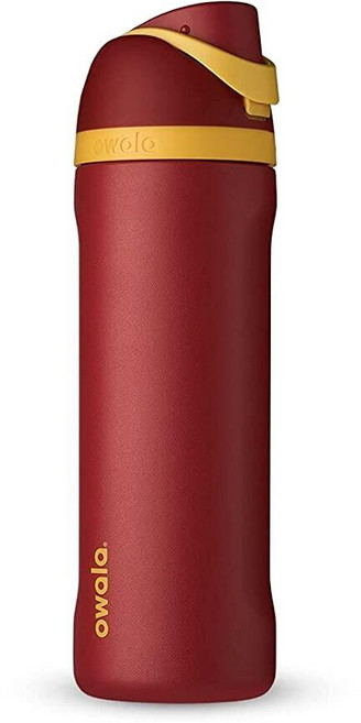 Owala 해리 포터 FreeSip 단열 스테인리스 스틸 물병 빨대 포함 BPA 프리 스포츠 여행에 적합 709.8ml(24온스) 래번클로 390482, Harry Potter, Gryffindor