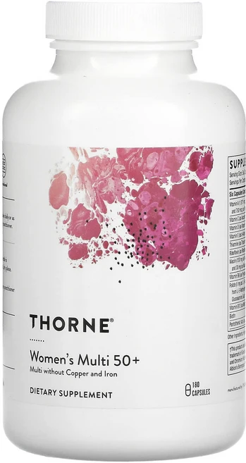 쏜리서치 여성 멀티비타민 50세이상 부모님 영양제 180정 p45, 1개 - 쿠팡