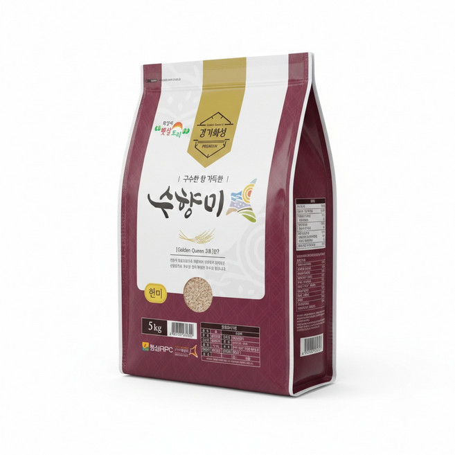 골든퀸3호 화성 수향미 현미 5kg, 1개