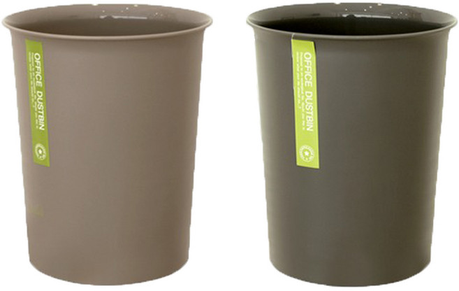 M 오픈 휴지통, 중(8L)-그레이