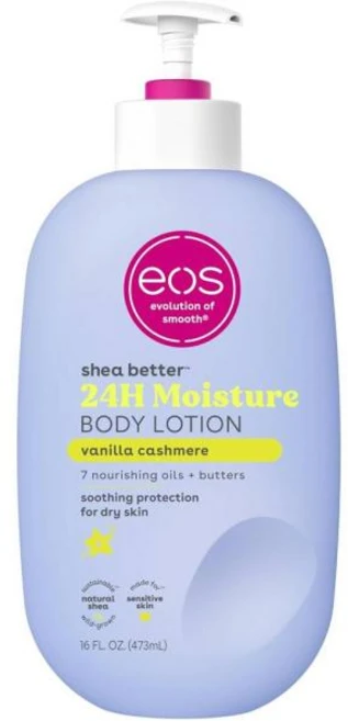 eos 이오스 쉐어베터 24H 모이스처 바디로션 바닐라 캐시미어 473mL, 1개 - 쿠팡