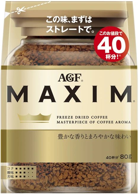 에이지에프맥심 프리즈 드라이드 커피, 1개, 80g, 1개입 - 쿠팡