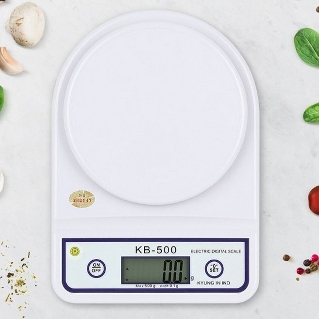 소분주방저울 심플 편리한 이유식저울 500g 커피 lnr+3856zT