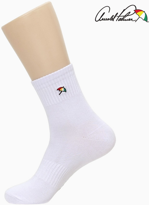 아놀드파머 베이직 국산 면 중목 캐쥬얼 스포츠양말 남자 여자 데일리 교복 검정 흰양말 학생양말
