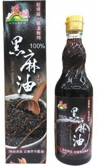 源順黑麻油 超優級低溫鮮榨 滋補養生 料理風味提升 570ml 1個