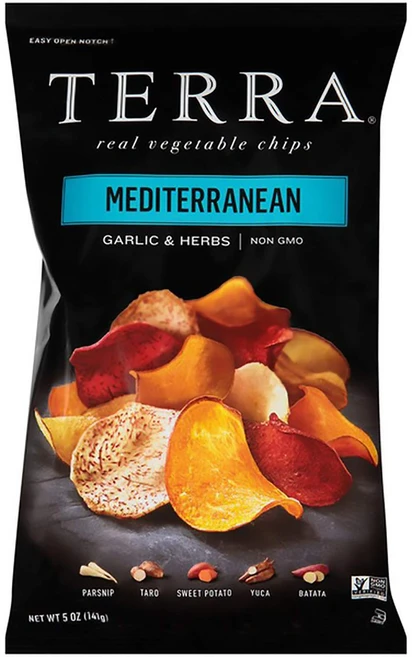 테라칩스 리얼 베지터블 칩 메디터레이니언 갈릭 & 허브, 141g, 1개 - 쿠팡