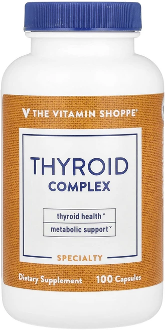 몸관리하세요 겨울입니다 The Vitamin Shoppe 갑상선 복합체 캡슐 100정 특별관리진행, TheVitaminShoppe갑상선복합체캡슐100정, 1개 - 쿠팡