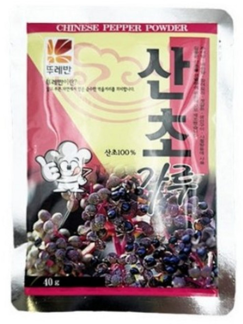 뚜레반 산초가루, 60개, 40g