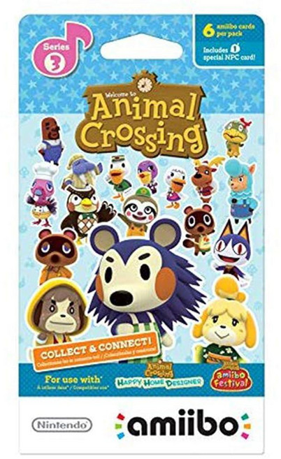 [ 743838 ] 닌텐도 동물의 숲 아미보 카드 시리즈 3 Wii U