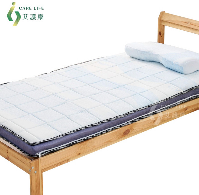 艾護康 CARE LIFE 獨立筒床墊 單人 10公分厚 涼感 防蟎防霉抑臭 靜音獨立筒 電動床適用