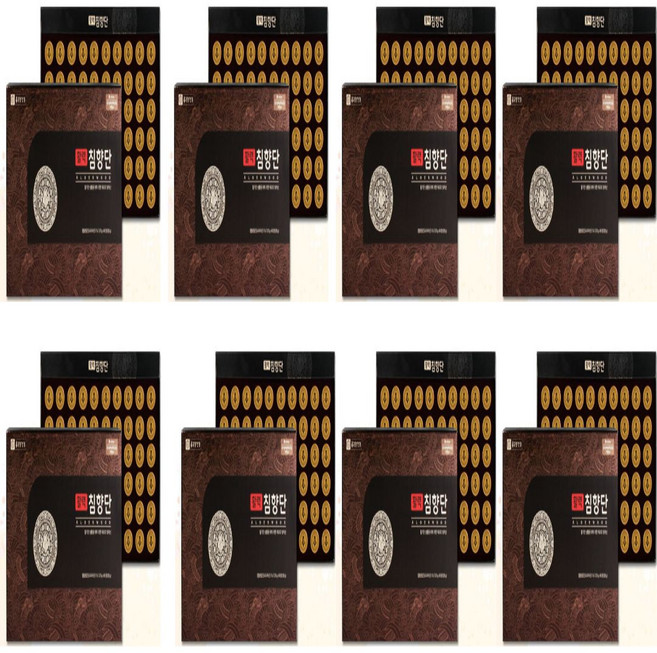 종근당건강 종근당 활력침향단 3.75g X 60환(선물용쇼핑백증정), 225g, 8박스