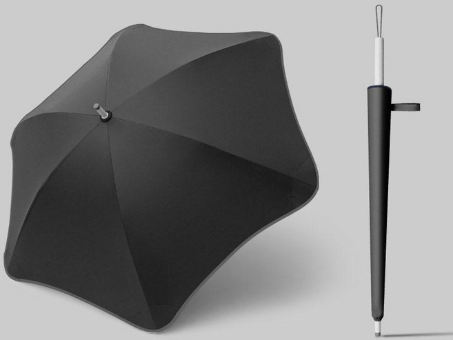 뉴질랜드 블런트 태풍우산 태풍방지 사각장우산 휴대용