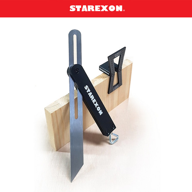 STARXON 스타렉슨 도브테일 마커 각도자 세트 SCT-DT1804, 1세트