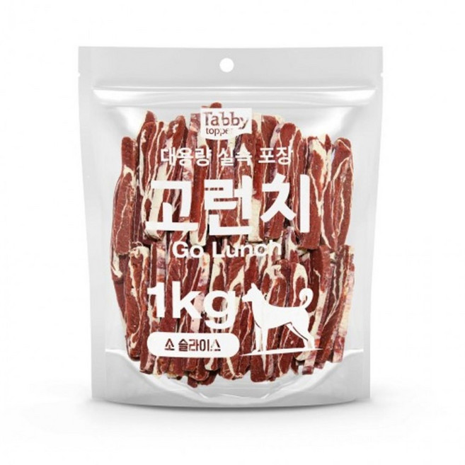 고런치 대용량 실속포장, 1개, 1kg, 소고기