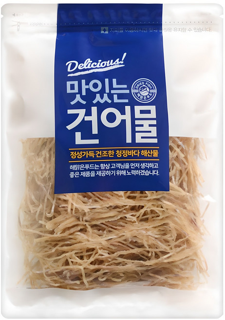 Seapure 薄魚乾絲, 400g, 1包