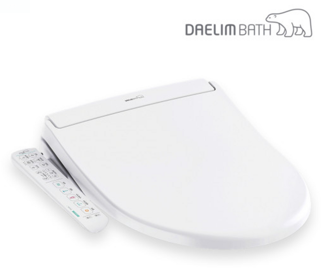 대림바스 DST2200 초슬림비데 IPX5 방수등급 7가지 LED무드등, 단순배송상품, DST-2200