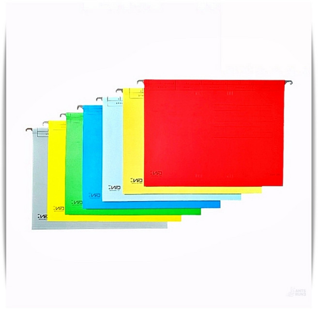 가나 A4 행잉화일 적색 10매 310x235mm 사무정리 22팩