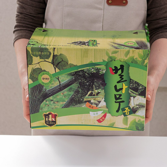 국산 벌나무즙 엑기스 진액 산겨릅나무, 50개, 100ml