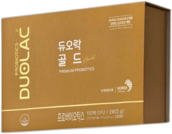 듀오락 골드 프로바이오틱스, 2.5g, 1개