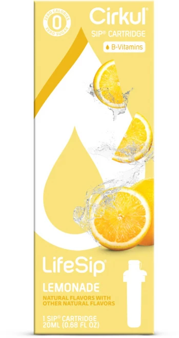 써큘 Cirkul lifesip 레몬에이드 카트리지 x4, 4개, 20ml - 쿠팡