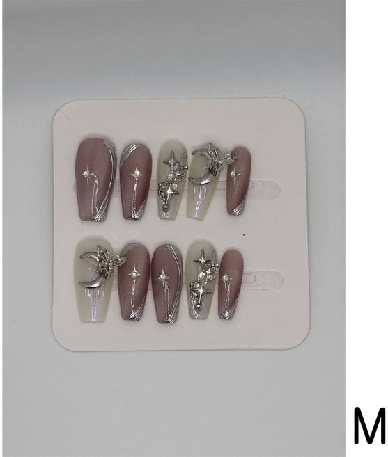 뉴프렐류드 수제 자석 네일팁 10p M, 1개, NCL 0003