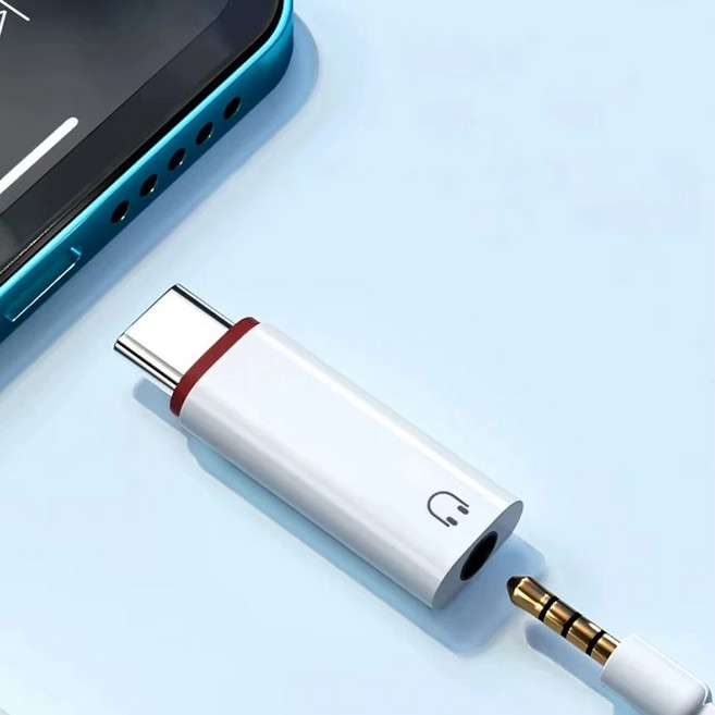 하스 휴대폰 c타입 이어폰 옥스 aux 변환젠더 HSEAC-J, 1개, (하스) 이어폰 c타입 젠더, 33mm