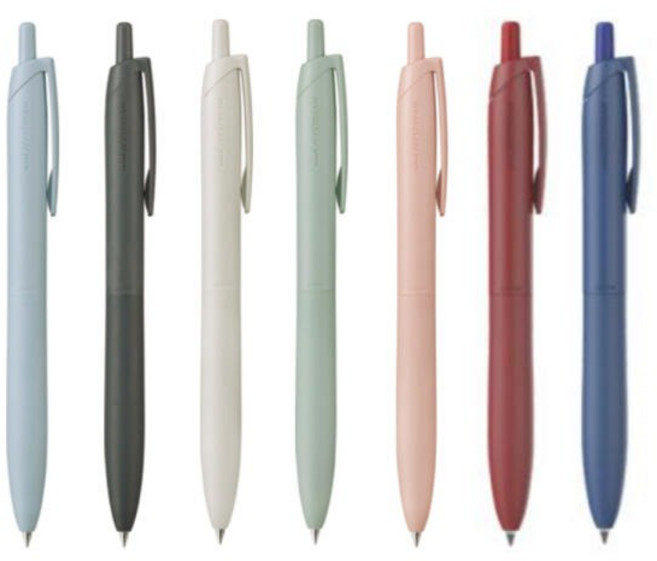 유니 제트스트림 라이트 터치 잉크 볼펜 SXN-LS-05/07, 1세트, 0.5mm 검정잉크5종