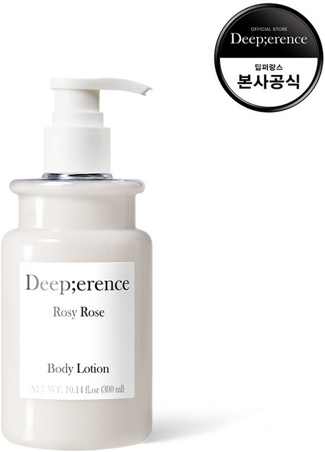 딥퍼랑스 플로럴 로즈 바디케어 퍼퓸 바디로션 [로지 로즈], 1개, 300ml