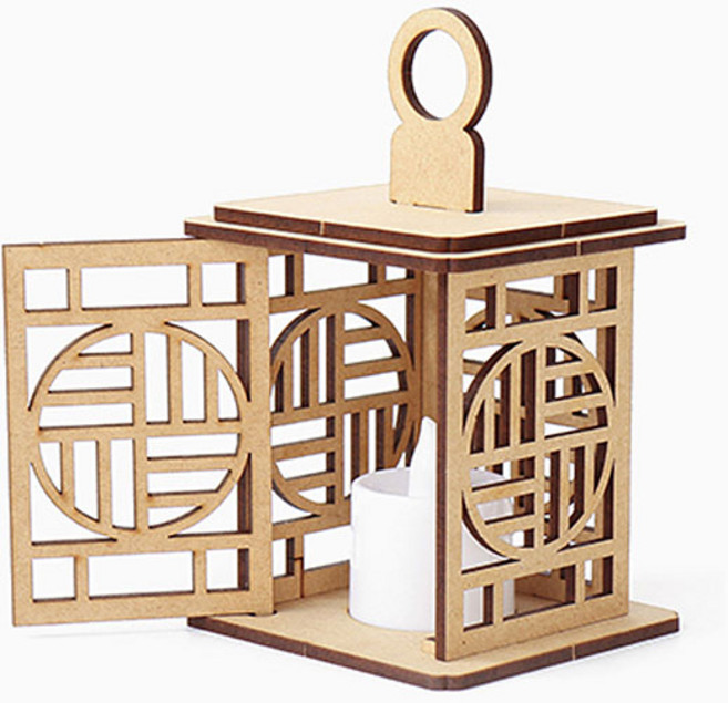 민화샵 전통 문양 등만들기 1세트 전통공예 전통등만들기, 격자