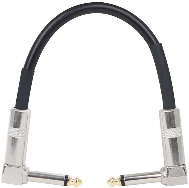 사운드픽업 M VAVE 정밀 튜너 페달 LED 디스플레이 반음계 기타 베이스용 True Bypass 부품 및 액세서리, 15 CM Cable, 1개