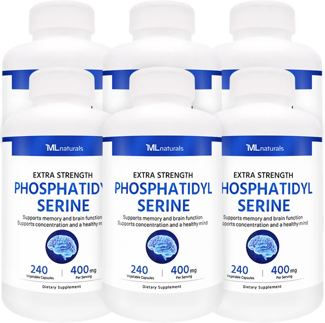 마이라이프 내추럴스 포스파티딜세린 400mg, 240정, 6개 - 쿠팡