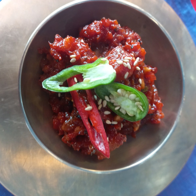 왕실젓갈-씨앗오징어젓 500g 1박스- 홍차할로할로젓갈-특허등록상품, 1개