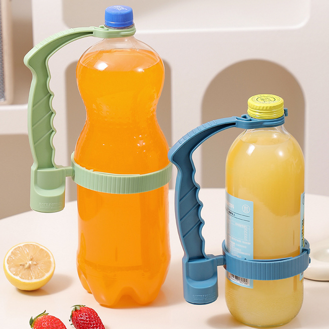 리소움 편리한사용 안정고정 페트병 손잡이, 1개, 그레이