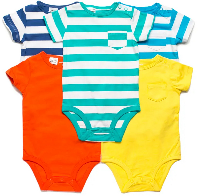 嬰兒連身衣 柔軟親膚 簡約時尚 方便穿脫