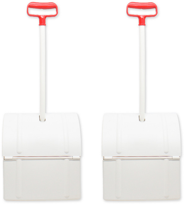 월드크린 자동 쓰레받기, 2개, 혼합색상