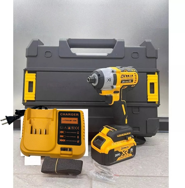 拓盛 DCF850/DCF887 20V 無刷衝擊起子機, 1個, 887起子機【一電一茺+工具箱】