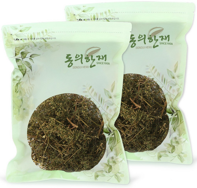 동의한재 정품 국산 개똥쑥 황화호, 500g, 2개