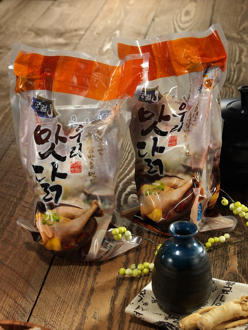 궁궐 우리맛닭14호 1350g 삼계탕 백숙 무항생제 토종닭 (냉동), 단품, 1.35kg, 1개