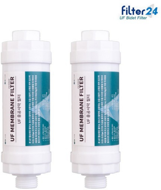 노비타 BD-N433 비데필터 호환 중공사막 2개 SET [0.01um 초미세정수], 없음