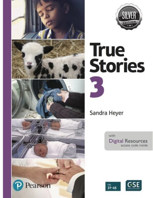 True Stories Silver Edition with eBook 3, Pearson Education, True Stories Silver Edition .., Sandra Heyer(저) - 쿠팡