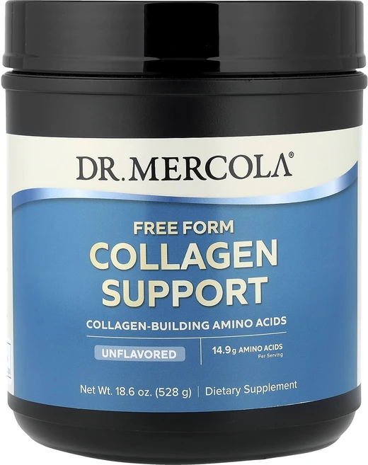 메이커제품입니다 Dr. Mercola 유리형 콜라겐 보충제 무맛 528g(18.6oz) 좋은효과를 보실수있습니다, 1개, 528g - 쿠팡