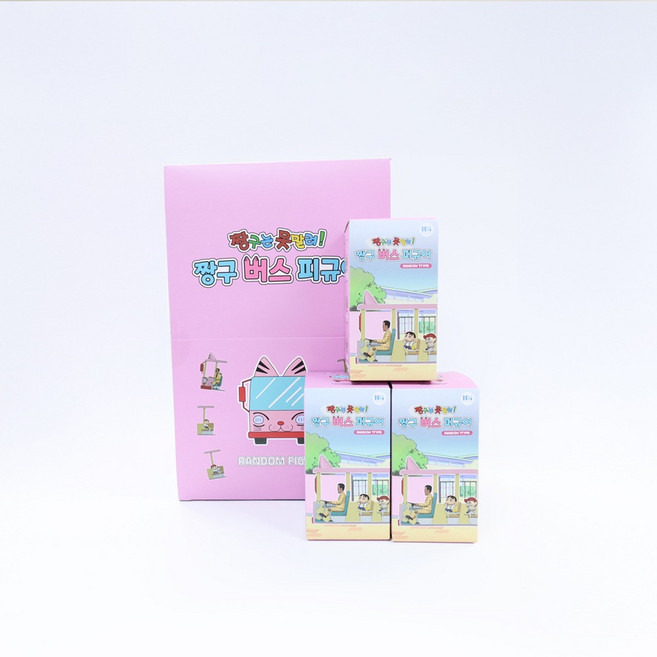 짱구는못말려 모으는재미가 쏠쏠한 버스시리즈 랜덤피규어, 1개