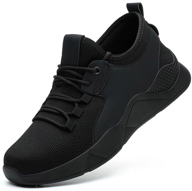TEYTAP Steel Toe Work Shoes for Men Women Non Waterproof Safety Sneakers