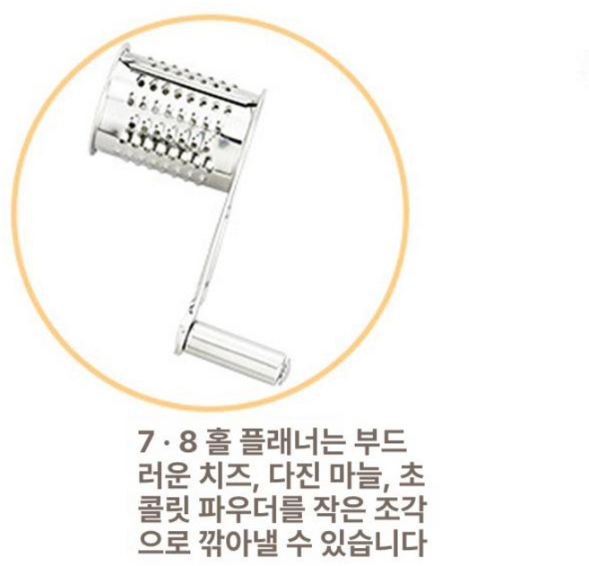 수동 치즈그라인더 버터 슬라이서 스크레이퍼 슬라이서 채칼 치즈 치즈, 1개, 7-8홀 튜브 프레임 없음 교체용 헤드