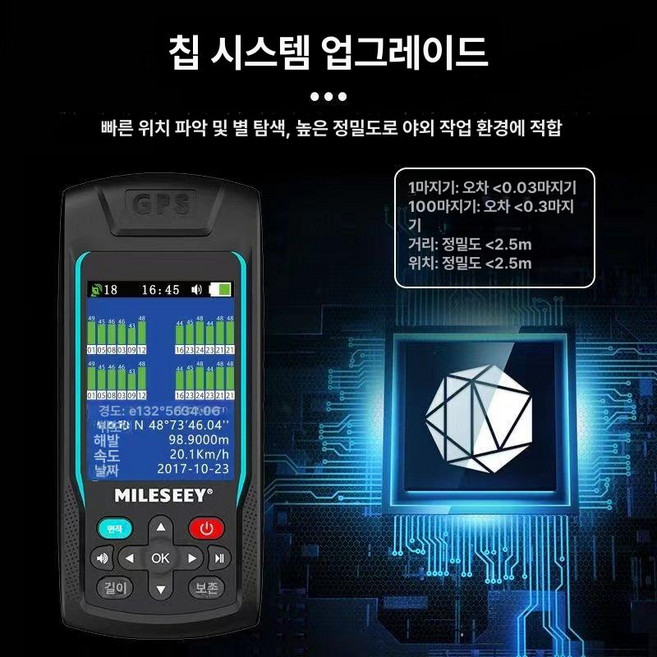 토지 면적 삼각대 거리 레벨 레이저측정기 거리계산기 산업용 측정 측량 측량기 제품 측정기 토목, 1.MC8066C