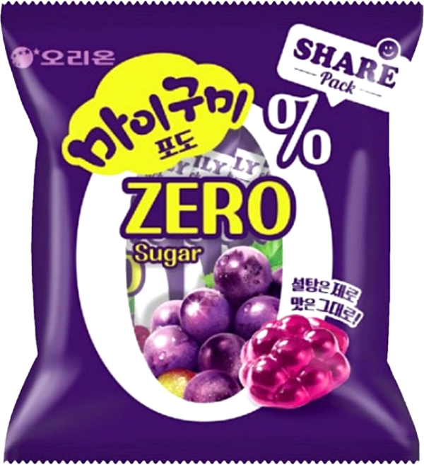 마이구미 포도 제로 6개입, 172.8g, 1개