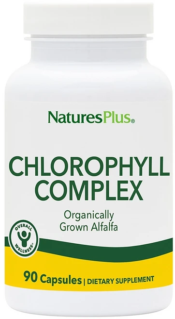 네이쳐스 플러스 엽록소 Chlorophyll 복합체 캡슐 90정 클로로필린 알팔파, 1개 - 쿠팡