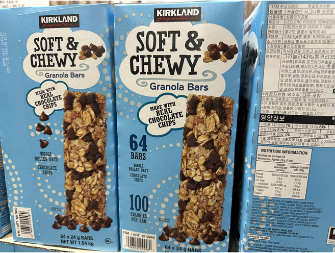 커클랜드 그래놀라바 x 15입, 24g, 15개