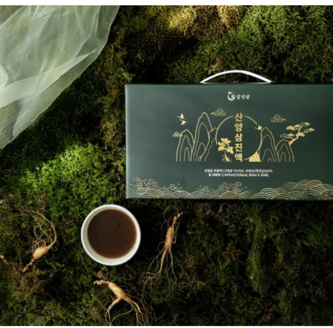 설날선물 삼진담 산양삼 진액, 1박스, 30회분