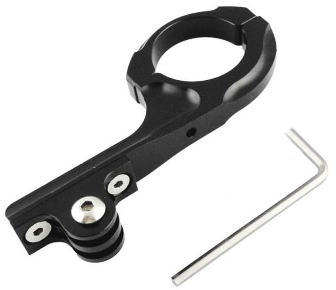 에이스원 자전거 핸들바마운트 액션캠 악세사리 고프로 오즈모 유프로 호환, 1개